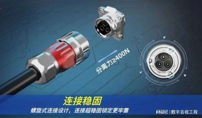 凌科DH系列实现高可靠连接LED显示屏如何选择工业连接器？(图4)