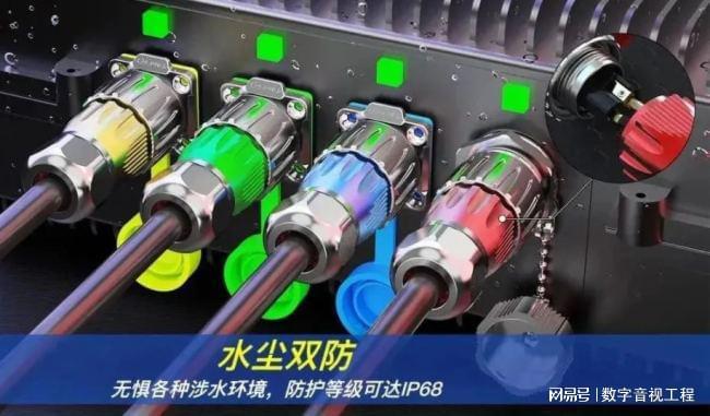凌科DH系列实现高可靠连接LED显示屏如何选择工业连接器？(图2)