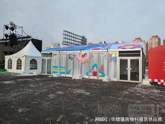 郑州活动篷房租赁如何满足照明需求？(图2)