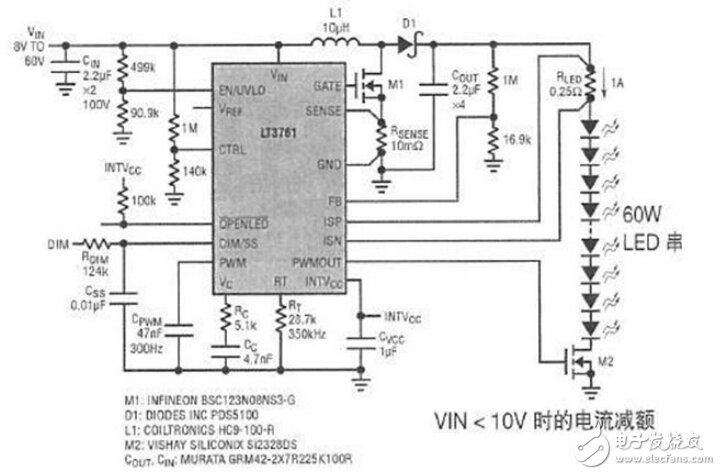 详解LED设计原理及调光电路设计—电路图天天读（244）(图3)