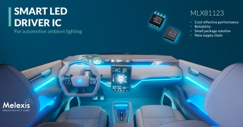 Melexis发布超小型化汽车照明LED驱动芯片(图1)