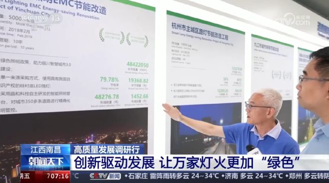 让万家灯火更加“绿色”！央视《朝闻天下》报道：南昌高新区LED产业创新驱动发展(图3)