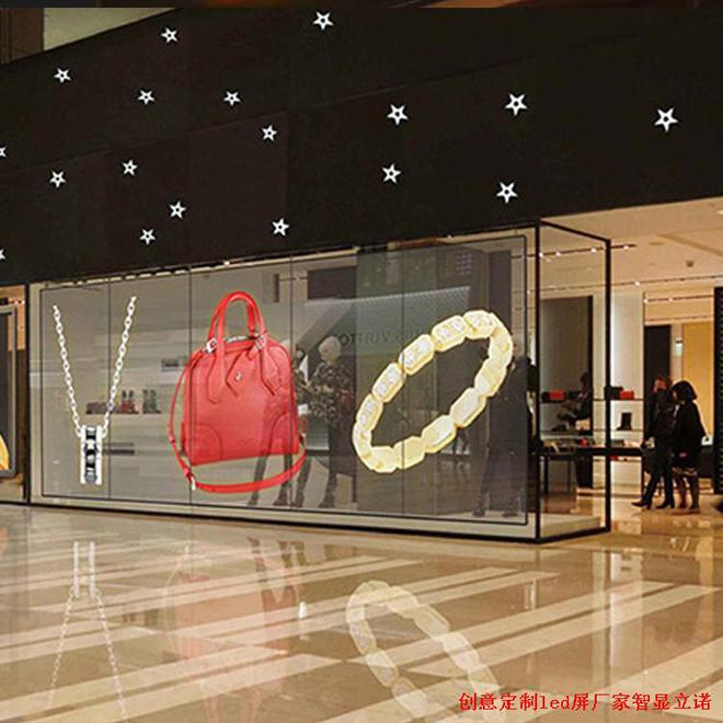 线%的商家选择橱窗透明LED显示屏？(图6)