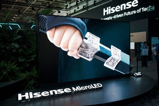 三星、LG、海信展示MicroLED电视、可拉伸显示屏(图2)