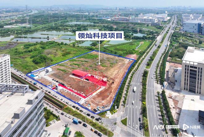 东莞谢岗一LED显示屏项目奠基目标成为世界级的生产基地(图1)