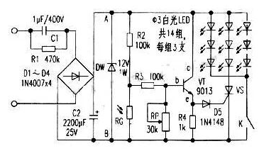 典型LED照明电路图分享(图2)