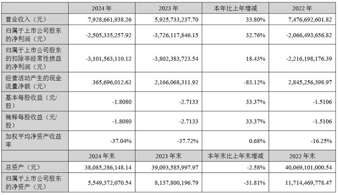 京东方华灿光电、久量股份等企业发布2024年年报(图3)