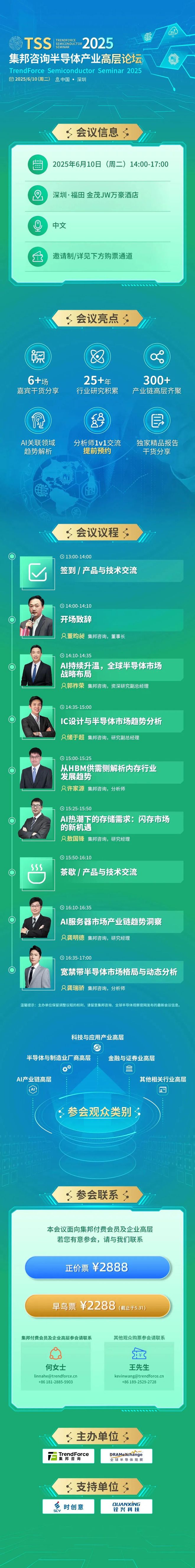 速来围观！TSS2025集邦咨询半导体产业高层论坛6大亮点(图7)