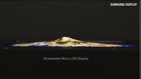 三星显示展出车用可拉伸MicroLED(图1)