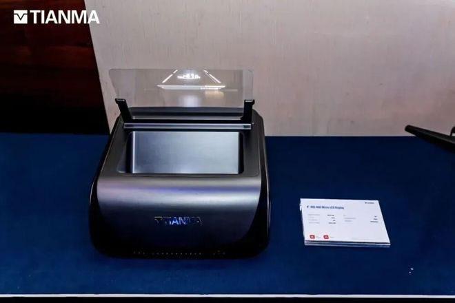 天马展示5款Micro-LED透明显示产品(图1)