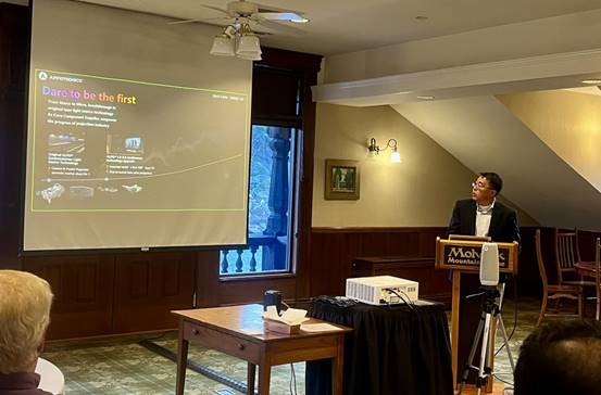 光峰科技在LIPA2025大会发声：激光+LCoS方案引领AR眼镜体验革新(图1)