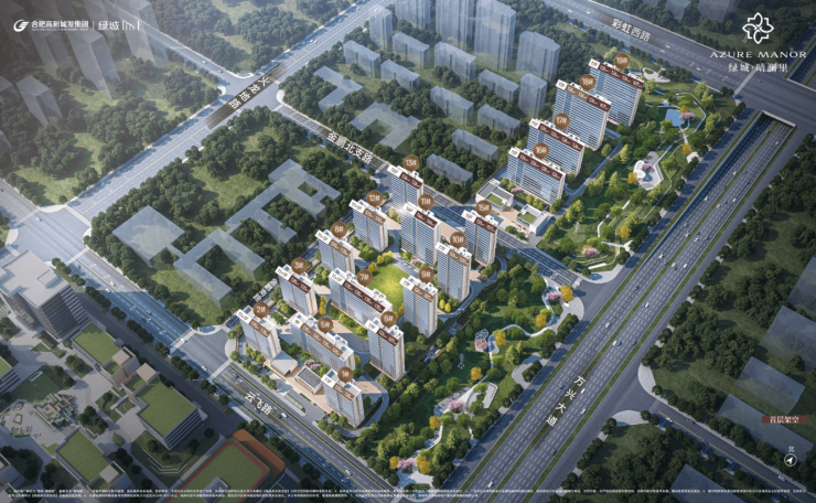 合肥绿城晴澜里售楼中心-位置-是否值得购买-楼盘评测(图1)