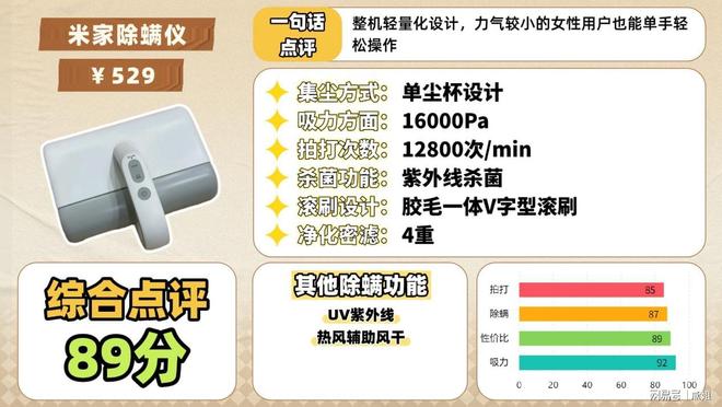 除螨仪什么牌子的好？除螨仪前十名排行榜品牌测评惊喜拉满(图11)