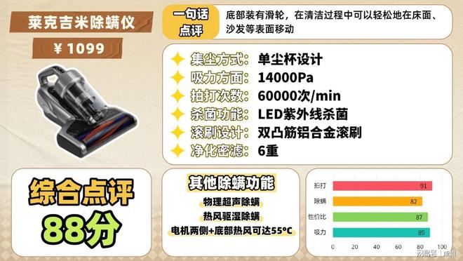 除螨仪什么牌子的好？除螨仪前十名排行榜品牌测评惊喜拉满(图16)